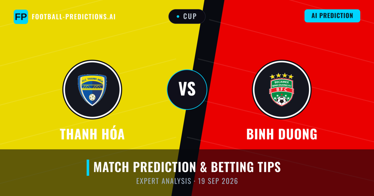 Thanh Hóa vs Binh Duong — match prediction & preview