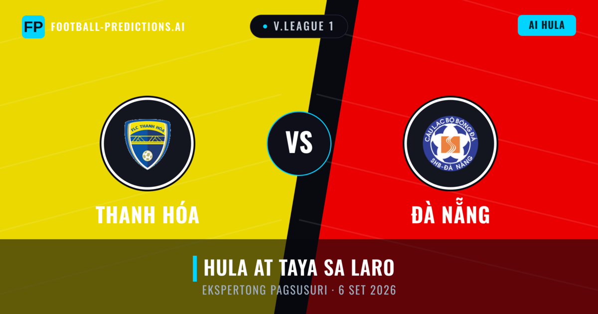 Thanh Hóa vs Đà Nẵng — hula at preview ng laban