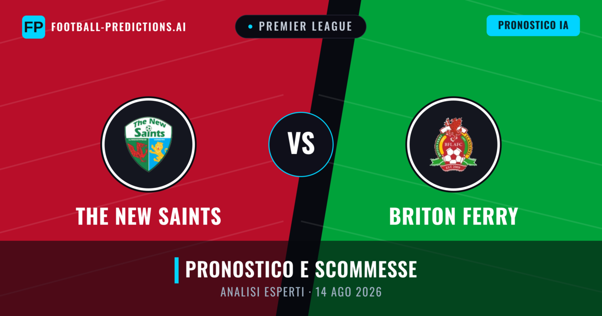 The New Saints vs Briton Ferry — pronostico e anteprima del match