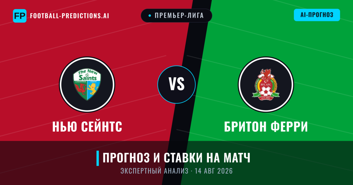 Нью Сейнтс – Бритон Ферри — прогноз и превью матча