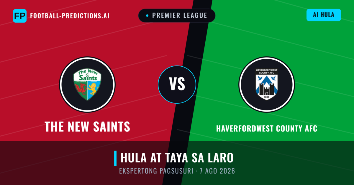 The New Saints vs Haverfordwest County AFC — hula at preview ng laban