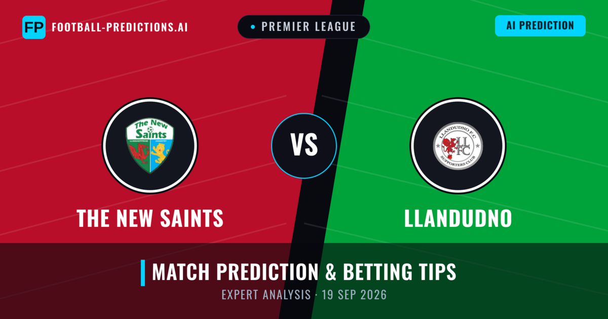 The New Saints vs Llandudno — match prediction & preview