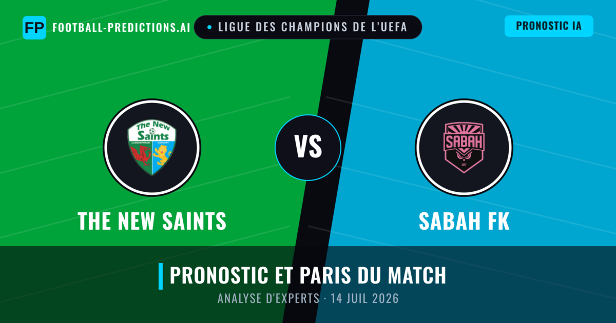 The New Saints vs Sabah FK — pronostic et avant-match