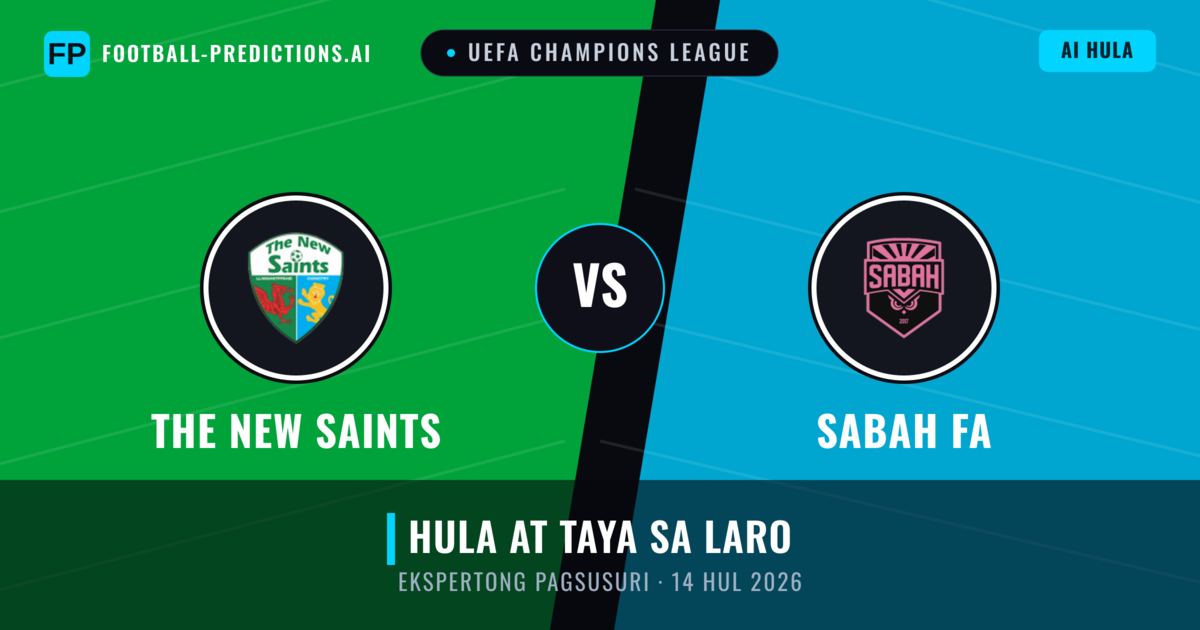 The New Saints vs Sabah FA — hula at preview ng laban