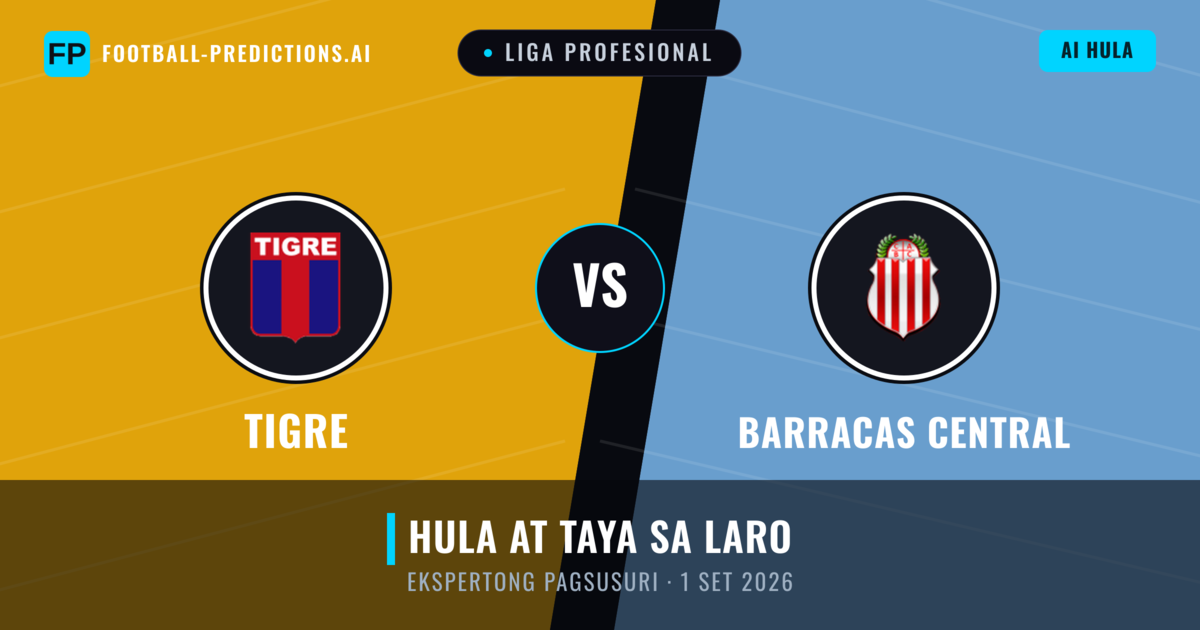 Tigre vs Barracas Central — hula at preview ng laban