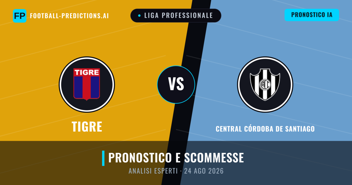 Tigre vs Central Córdoba de Santiago — pronostico e anteprima del match