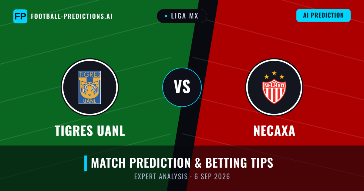 Tigres UANL vs Necaxa — match prediction & preview