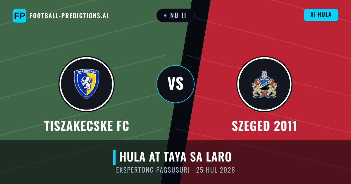 Tiszakecske FC vs Szeged 2011 — hula at preview ng laban