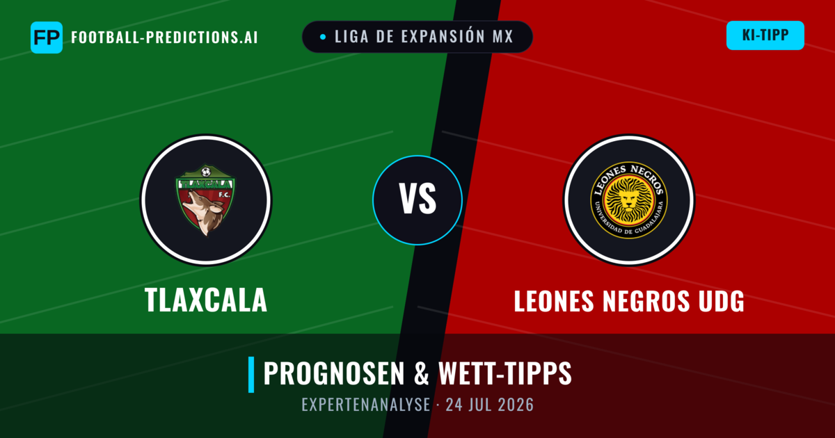 Tlaxcala vs Leones Negros UDG — Prognose und Spielvorschau