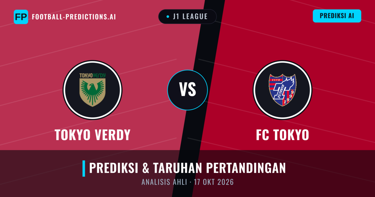 Tokyo Verdy vs FC Tokyo — prediksi dan pratinjau pertandingan