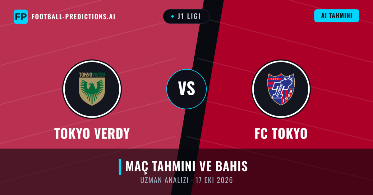 Tokyo Verdy - FC Tokyo — maç tahmini ve önizleme