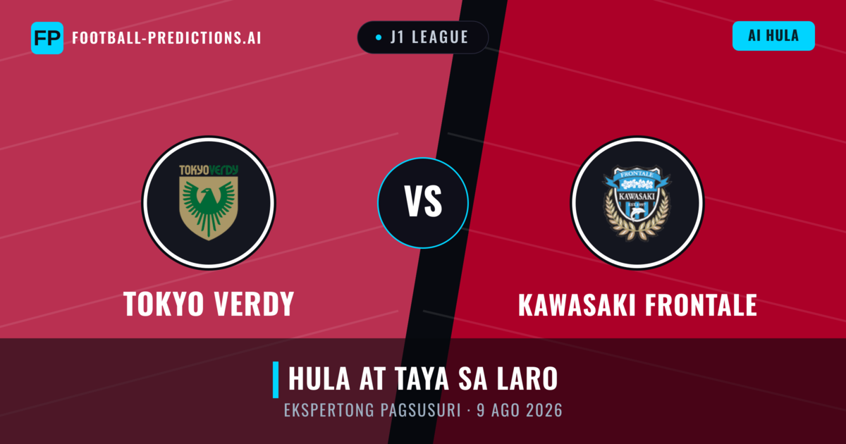 Tokyo Verdy vs Kawasaki Frontale — hula at preview ng laban