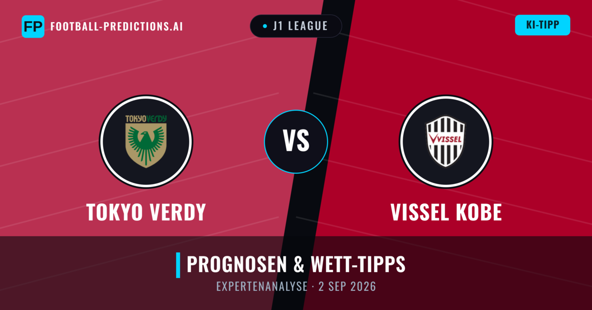 Tokyo Verdy vs Vissel Kobe — Prognose und Spielvorschau