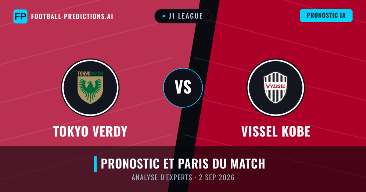 Tokyo Verdy vs Vissel Kobe — pronostic et avant-match