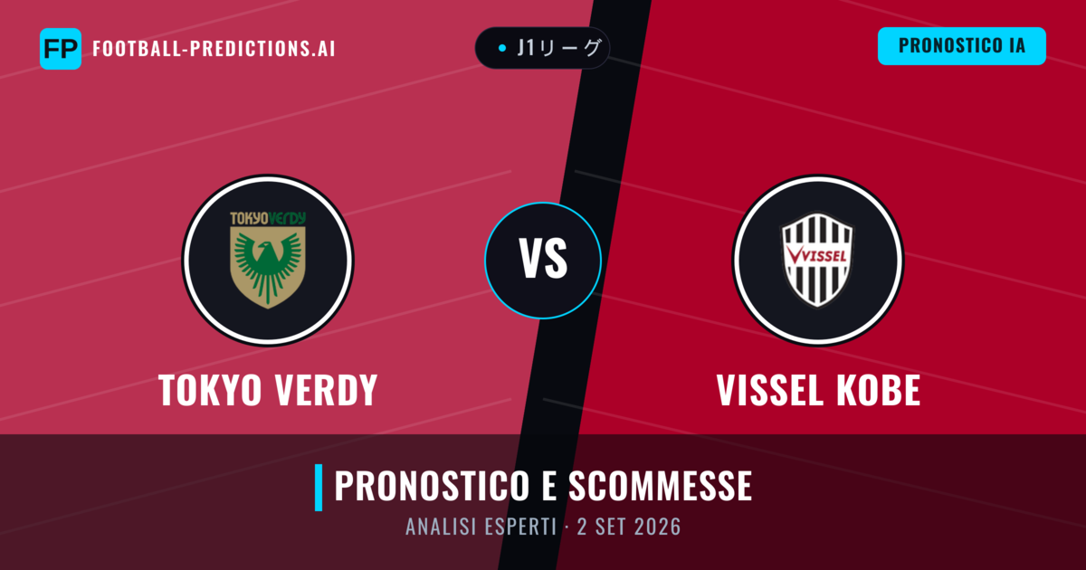 Tokyo Verdy vs Vissel Kobe — pronostico e anteprima del match