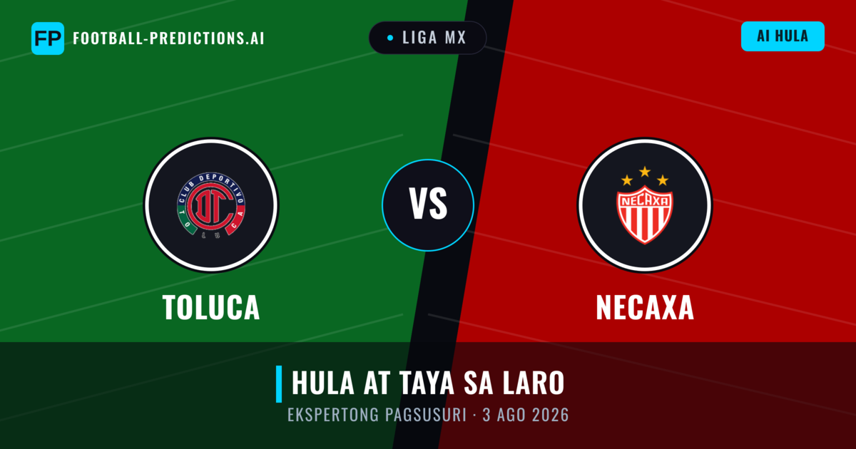 Toluca vs Necaxa — hula at preview ng laban