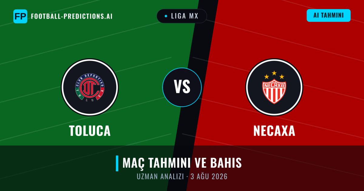 Toluca - Necaxa — maç tahmini ve önizleme