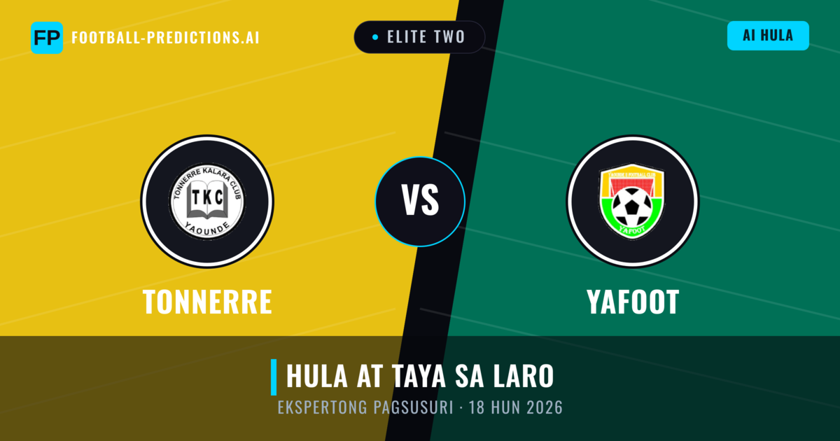 Tonnerre vs Yafoot — hula at preview ng laban