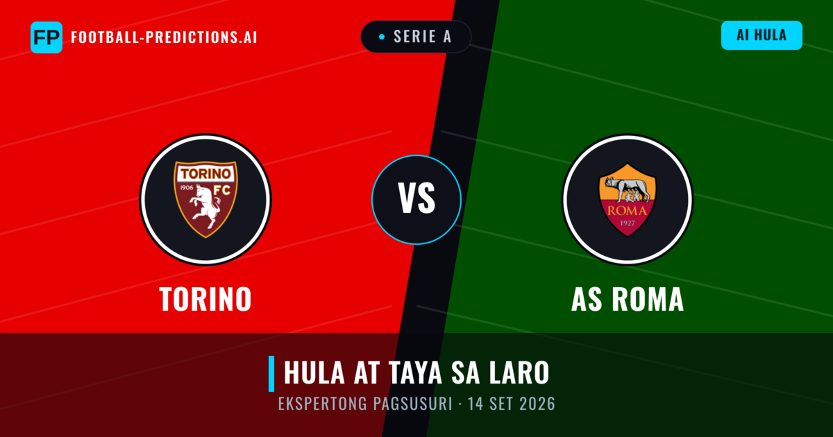 Torino vs AS Roma — hula at preview ng laban