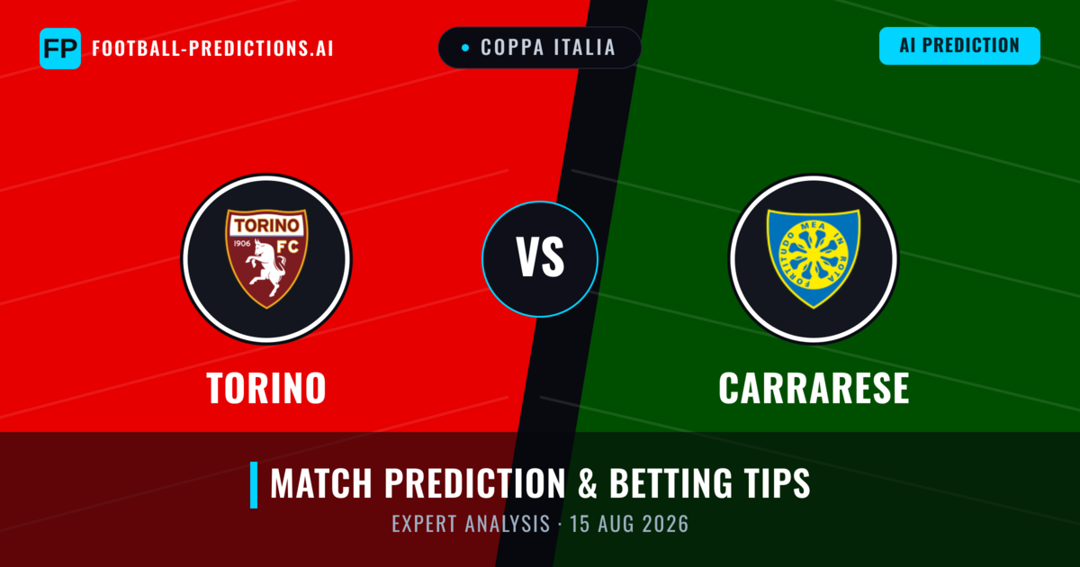 Torino vs Carrarese — match prediction & preview