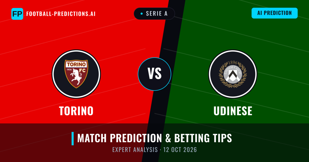 Torino vs Udinese — match prediction & preview