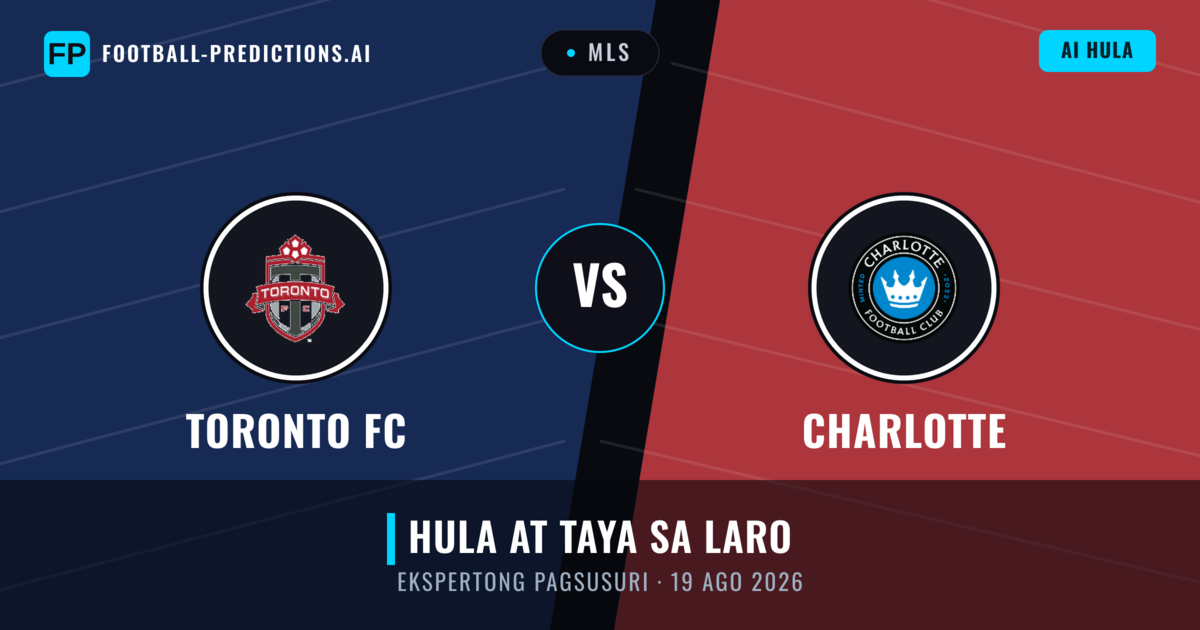 Toronto FC vs Charlotte — hula at preview ng laban