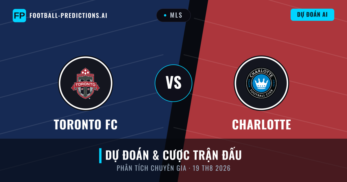 Toronto FC vs Charlotte — dự đoán và xem trước trận đấu