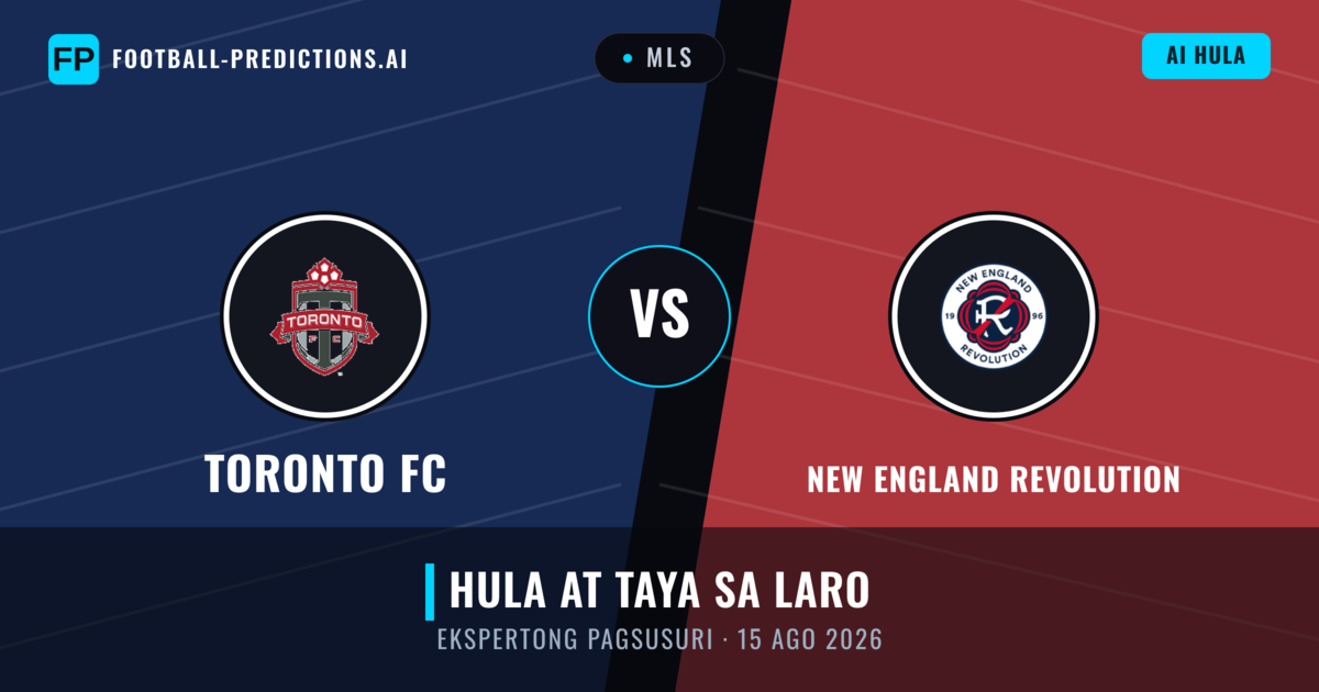 Toronto FC vs New England Revolution — hula at preview ng laban
