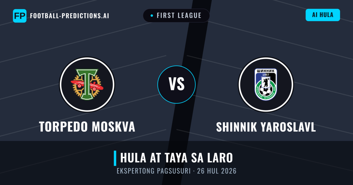 Torpedo Moskva vs Shinnik Yaroslavl — hula at preview ng laban