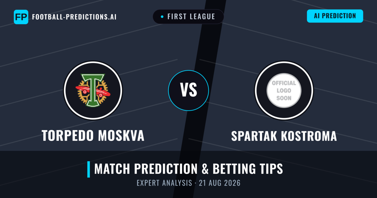 Torpedo Moskva vs Spartak Kostroma — match prediction & preview
