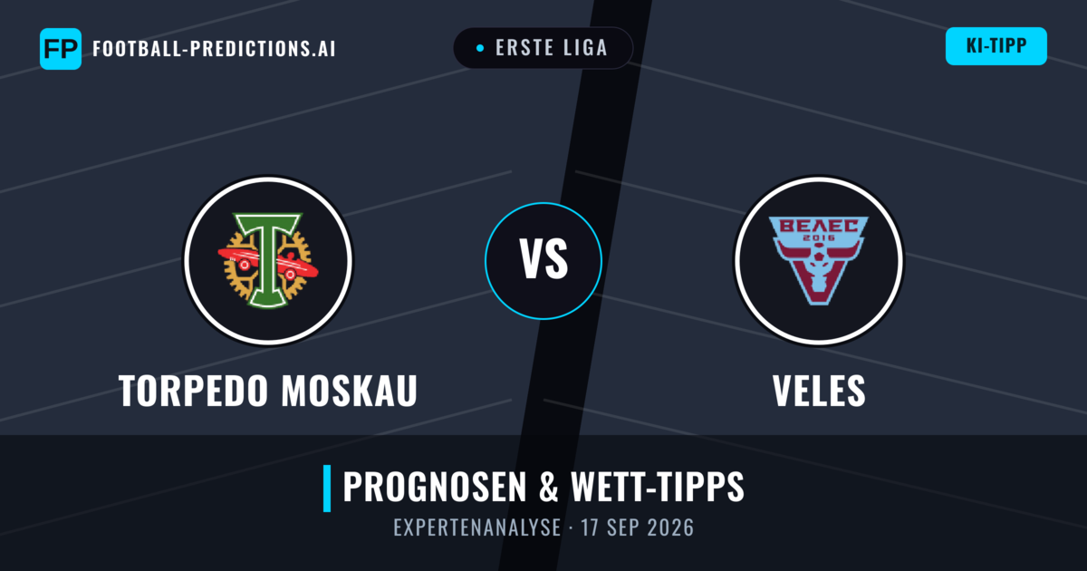 Torpedo Moskau vs Veles — Prognose und Spielvorschau