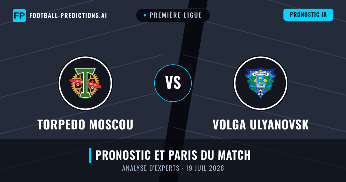 Torpedo Moscou vs Volga Ulyanovsk — pronostic et avant-match