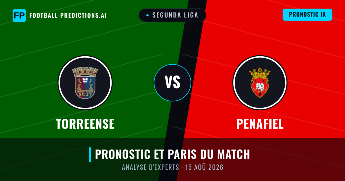 Torreense vs Penafiel — pronostic et avant-match