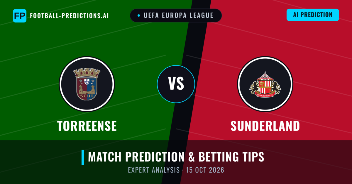 Torreense vs Sunderland — match prediction & preview