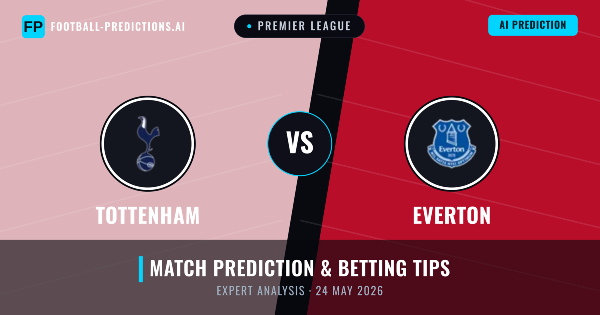 Tottenham vs Everton — match prediction & preview