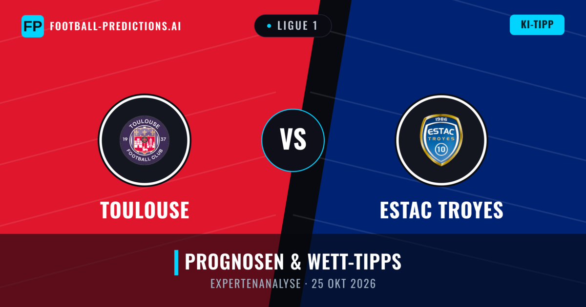Toulouse vs Estac Troyes — Prognose und Spielvorschau