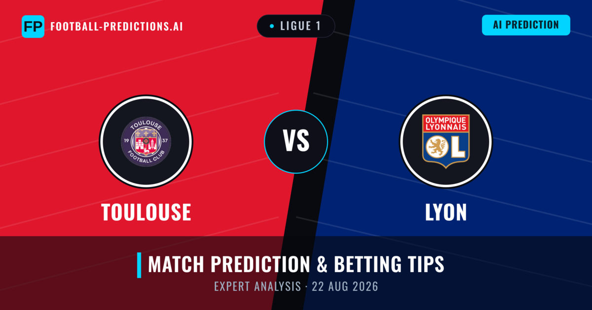 Toulouse vs Lyon — match prediction & preview