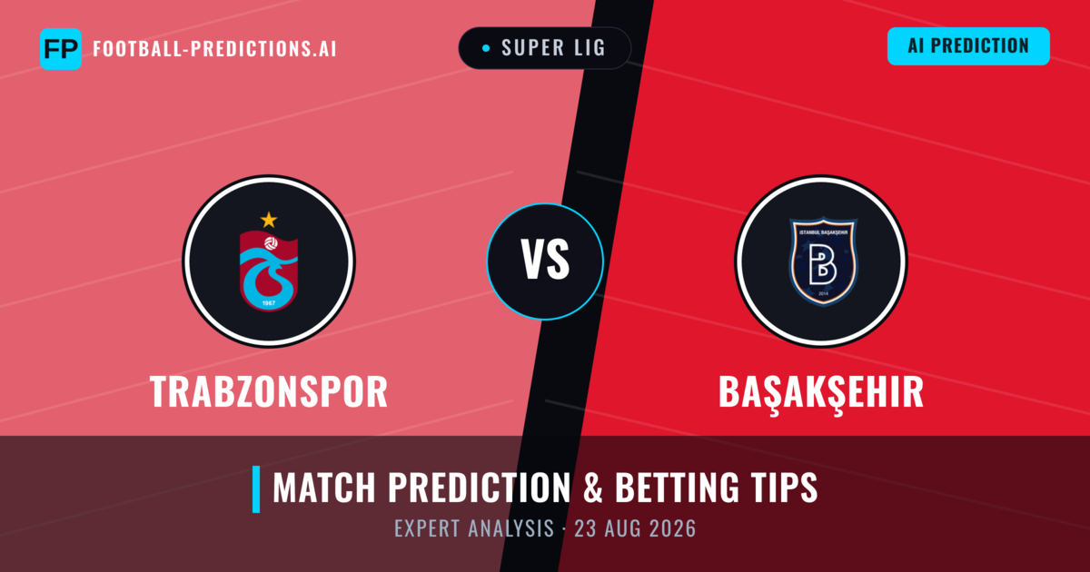 Trabzonspor vs Başakşehir — match prediction & preview