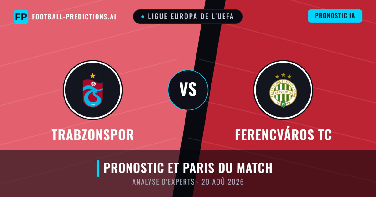Trabzonspor vs Ferencváros TC — pronostic et avant-match