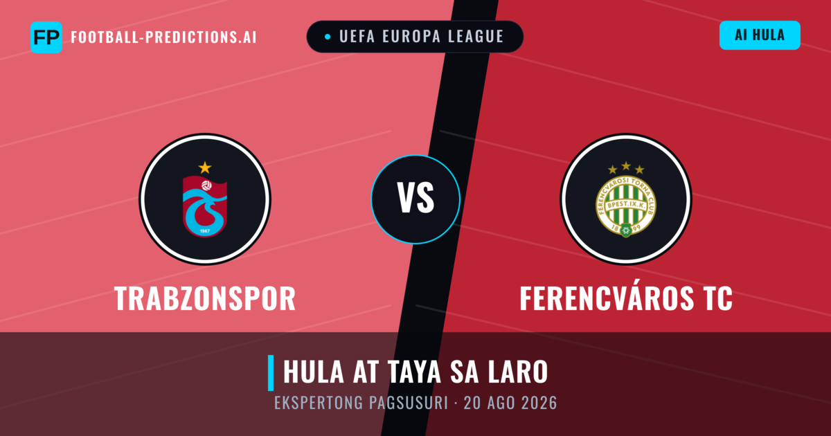 Trabzonspor vs Ferencváros TC — hula at preview ng laban