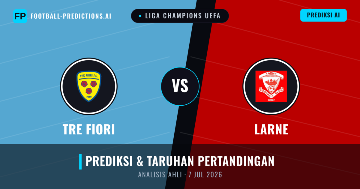 Tre Fiori vs Larne — prediksi dan pratinjau pertandingan