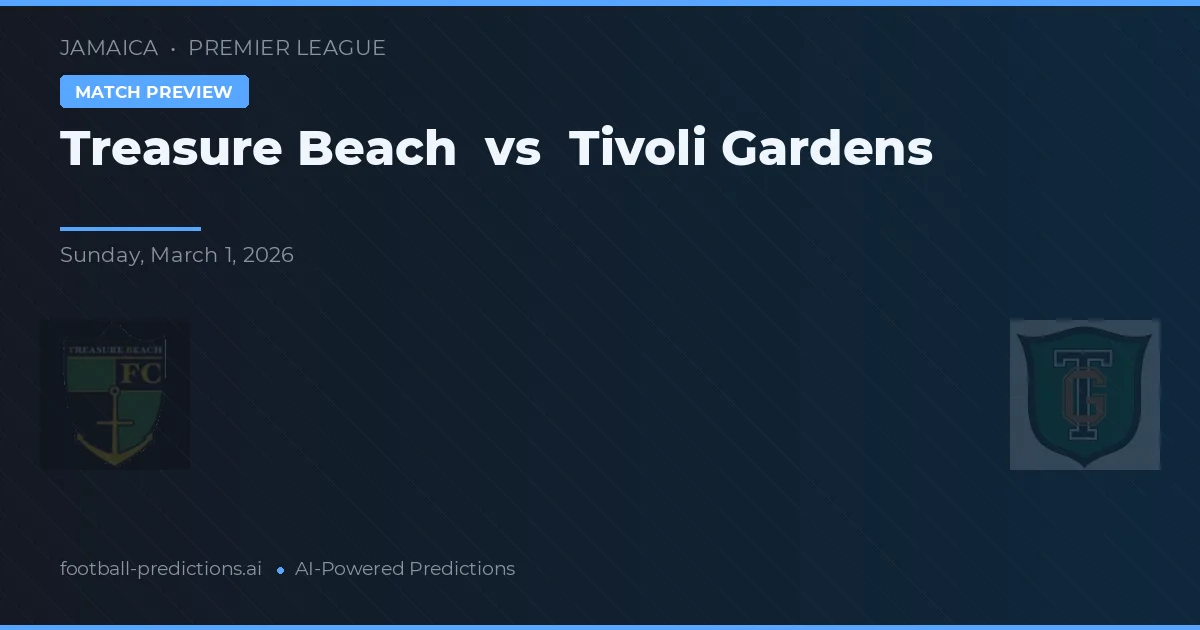 Treasure Beach vs Tivoli Gardens — hula at preview ng laban