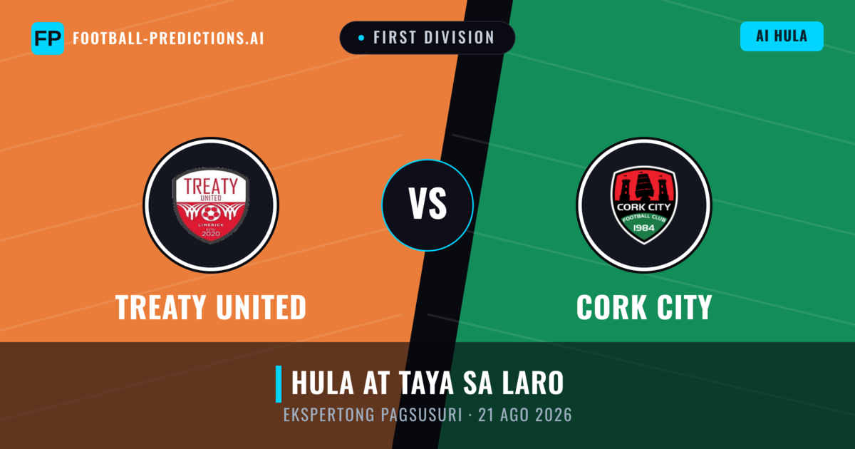 Treaty United vs Cork City — hula at preview ng laban