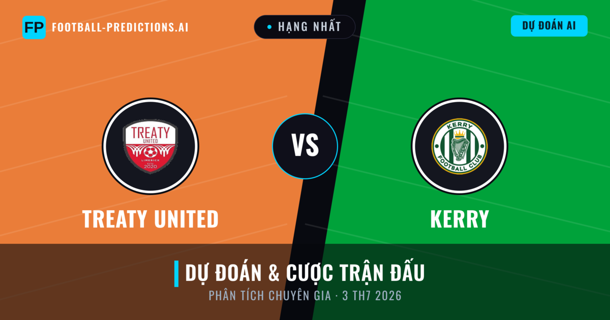 Treaty United vs Kerry — dự đoán và xem trước trận đấu