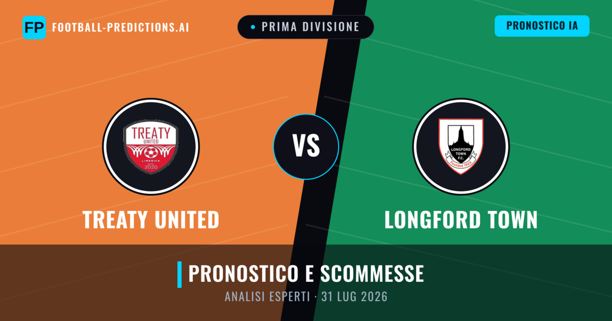 Treaty United vs Longford Town — pronostico e anteprima del match