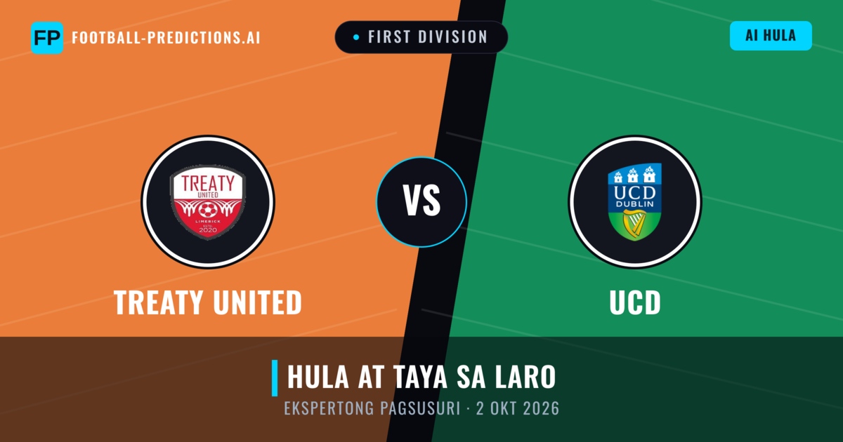 Treaty United vs UCD — hula at preview ng laban