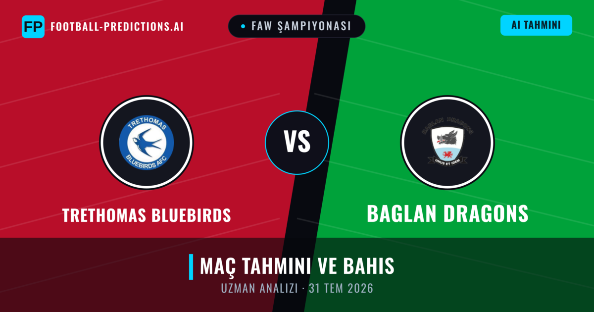 Trethomas Bluebirds - Baglan Dragons — maç tahmini ve önizleme