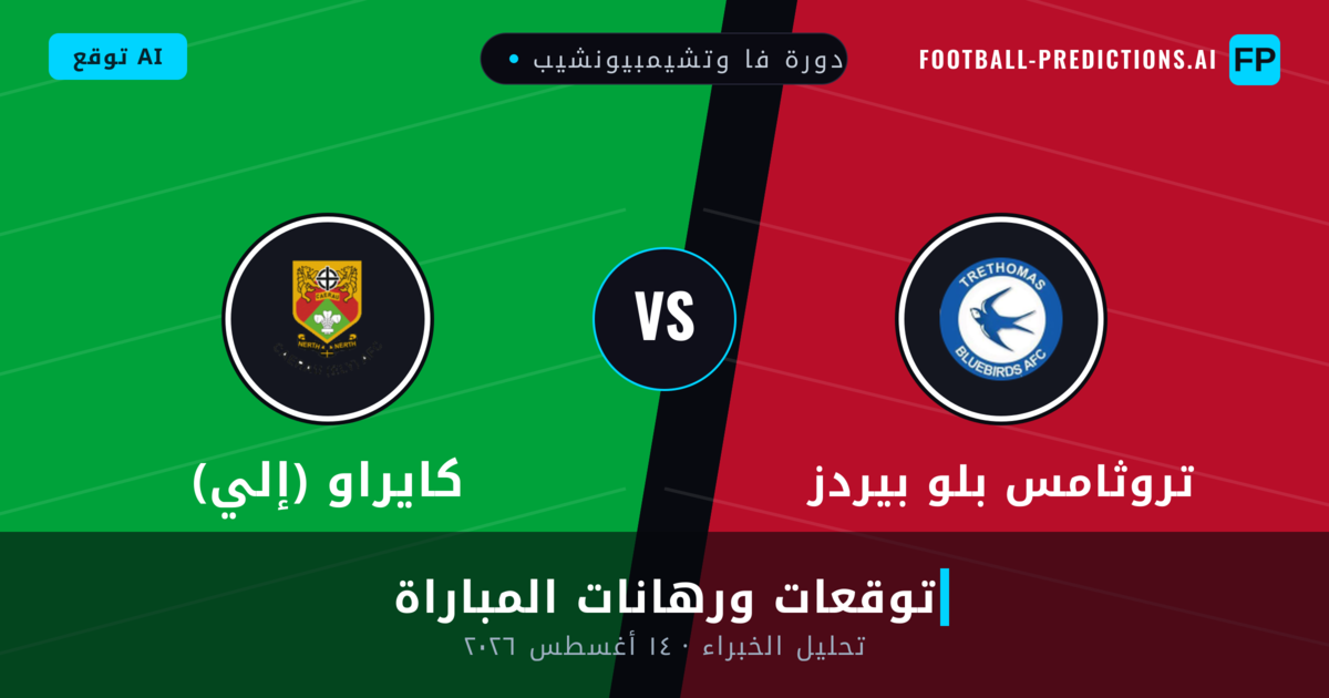 تروثامس بلو بيردز ضد كايراو (إلي) — توقعات ومعاينة المباراة