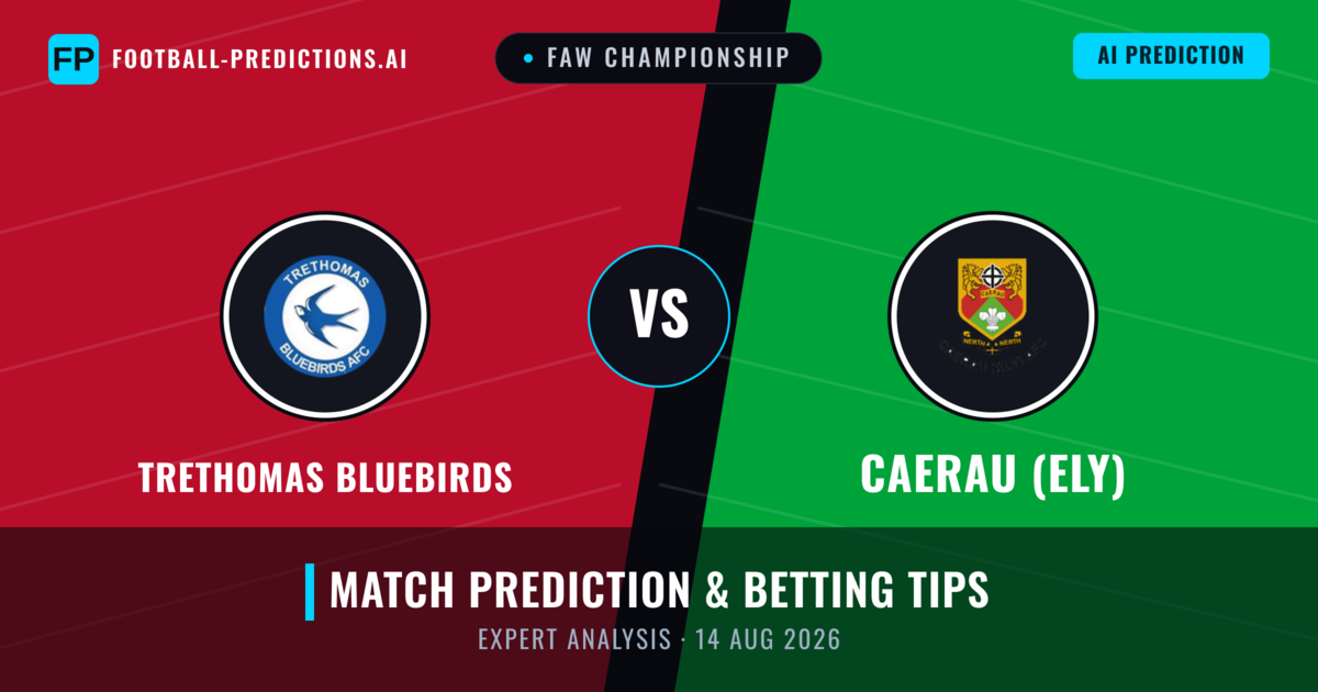 Trethomas Bluebirds vs Caerau (Ely) — match prediction & preview