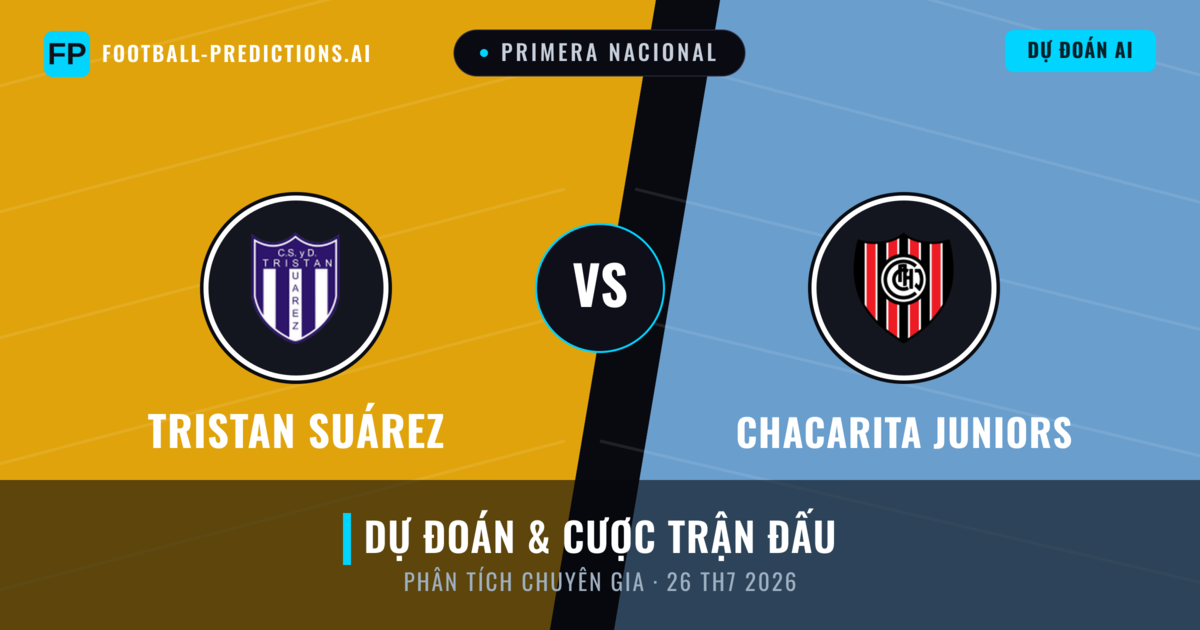 Tristan Suárez vs Chacarita Juniors — dự đoán và xem trước trận đấu